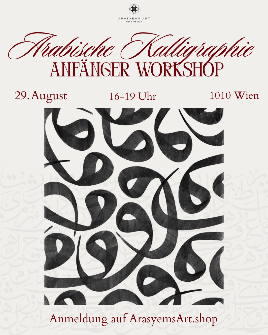 Arabische Kalligraphie- Anfängerworkshop